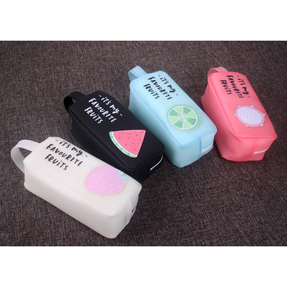 Fruit Shaped Strawberry Pencil Bag Cute Pen Case Stationery Pouch Small Design Student Girl Boy Multifunction Zipper Storage
Fruit Shaped Strawberry Pencil Bag Cute Pen Case Stationery Pouch Small Design Student Girl Boy Multifunction Zipper Storage