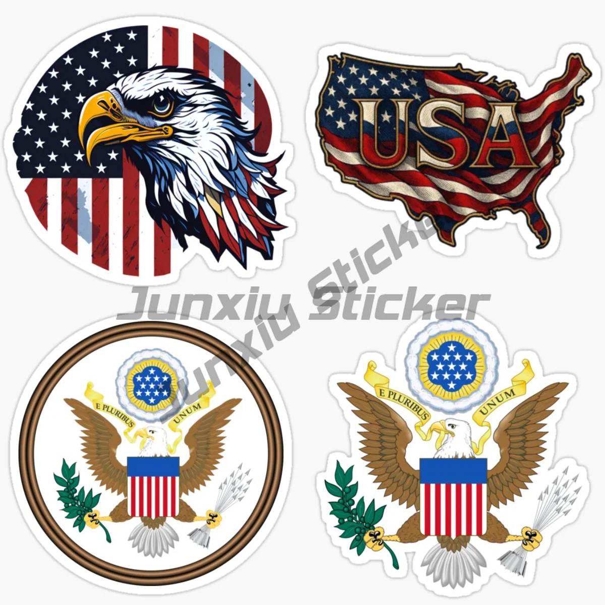 American Flag Emblem American Eagle Cool Style Car Motorcycle Bike Waterproof Weatherproof UV Vinyl Self-adhesive Decals
American Flag Emblem American Eagle Cool Style Car Motorcycle Bike Waterproof Weatherproof UV Vinyl Self-adhesive Decals