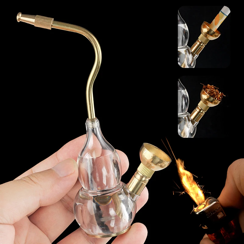 Dual Cigarette Tobacco Smoking Pipe Water Filter Pipe Mini Shisha Hookah Water Pipe Water Bottle Filter Smoking Tobacco KY-318-B
Dual Cigarette Tobacco Smoking Pipe Water Filter Pipe Mini Shisha Hookah Water Pipe Water Bottle Filter Smoking Tobacco KY-318-B