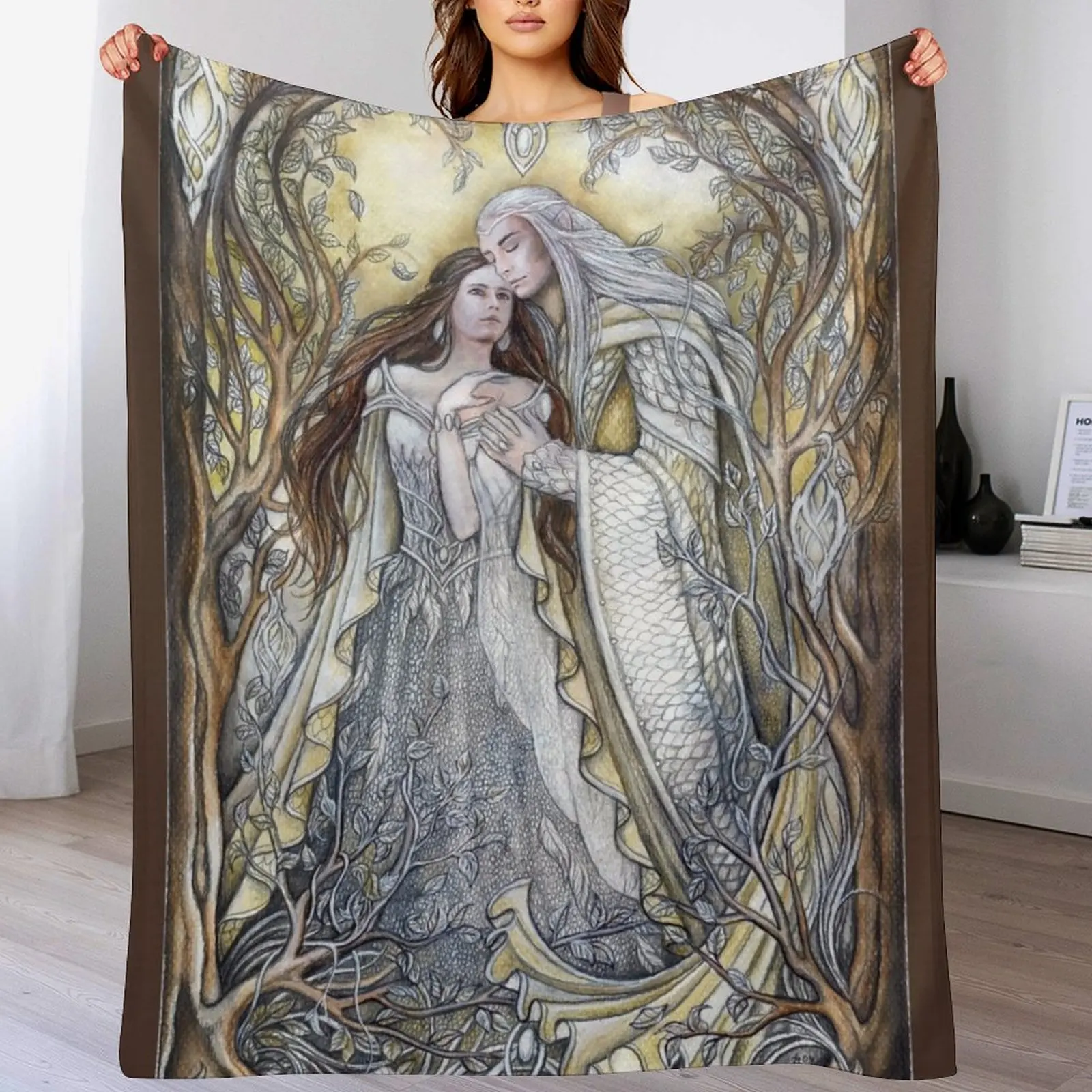 Secret Love Throw Blanket Elegant Warm Throw Blanket for Hotel Home
Secret Love Throw Blanket Elegant Warm Throw Blanket for Hotel Home