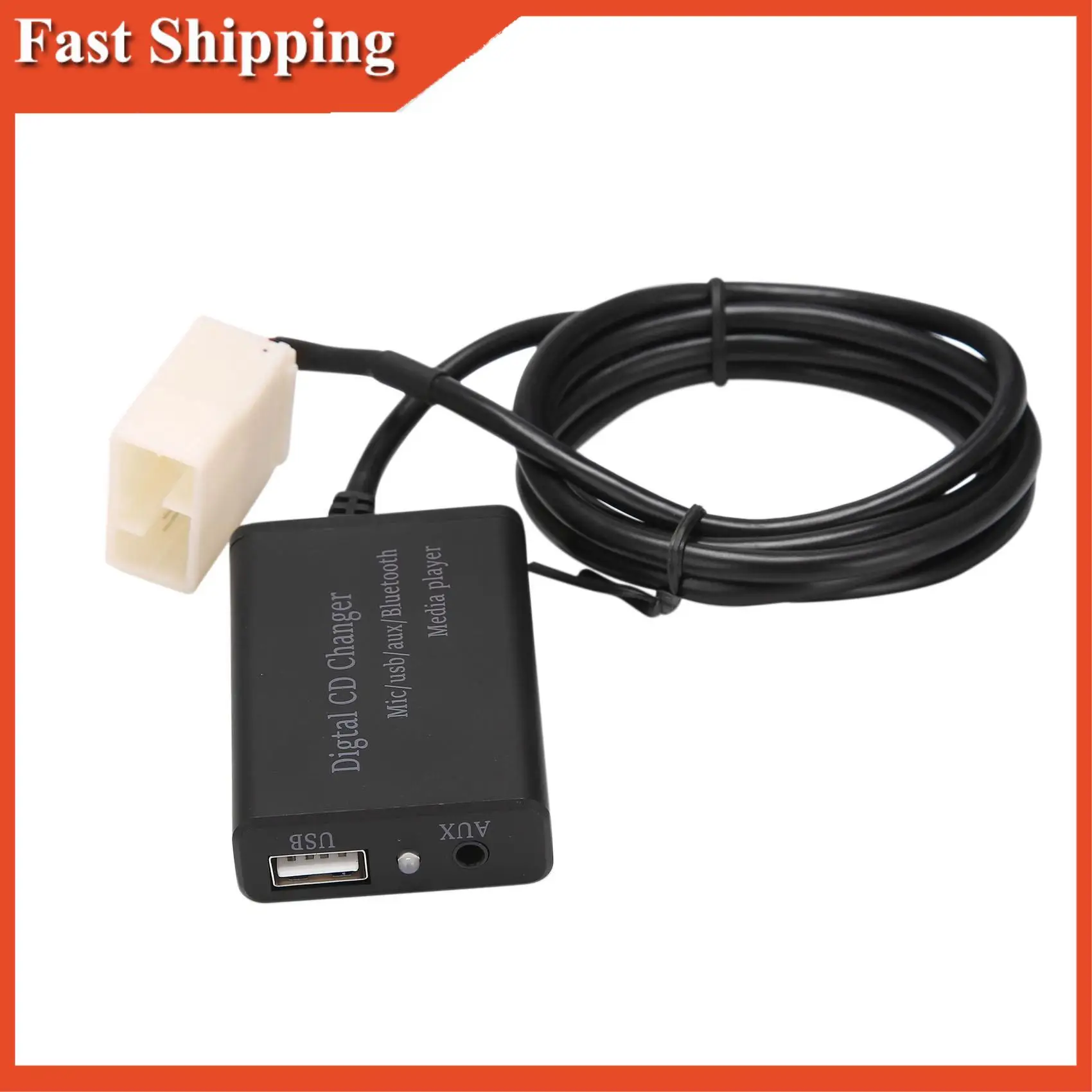 A90E-Motorcycle USB AUX Bluetooth Car Digital Music CD Changer Adapter For Honda Goldwing GL1800
A90E-Motorcycle USB AUX Bluetooth Car Digital Music CD Changer Adapter For Honda Goldwing GL1800