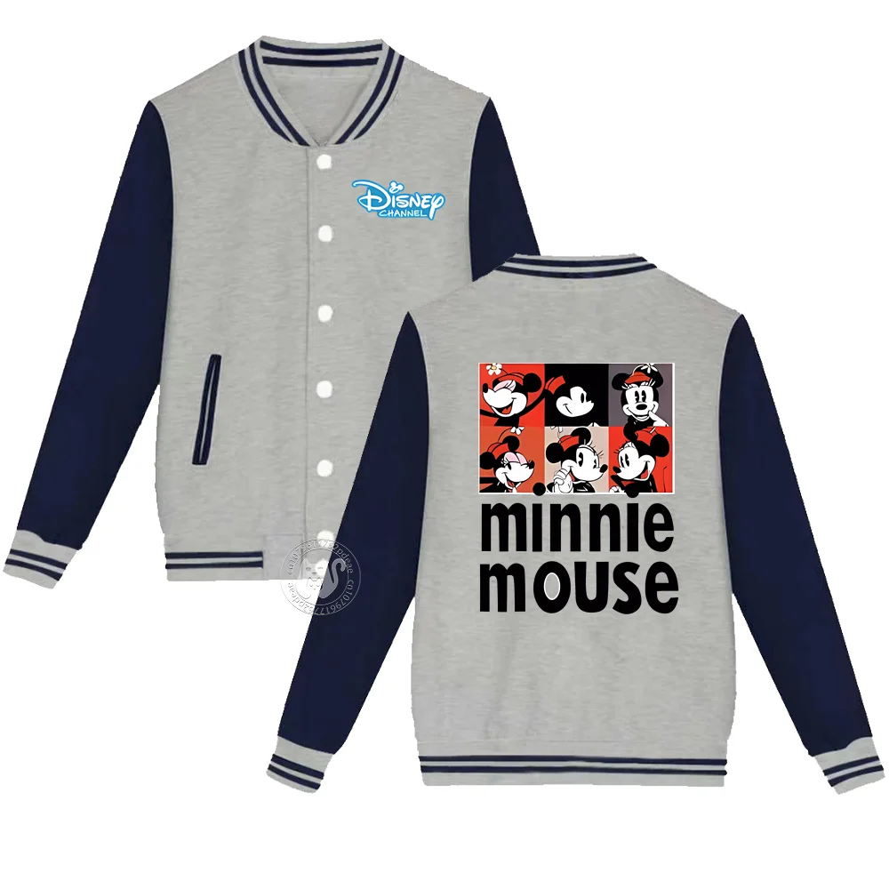 Disney brand Children's Fall/Winter Baseball Uniform Michini Mini Letter Print ages 2-14 for boys and girls thickened warm cardi
Disney brand Children's Fall/Winter Baseball Uniform Michini Mini Letter Print ages 2-14 for boys and girls thickened warm cardi