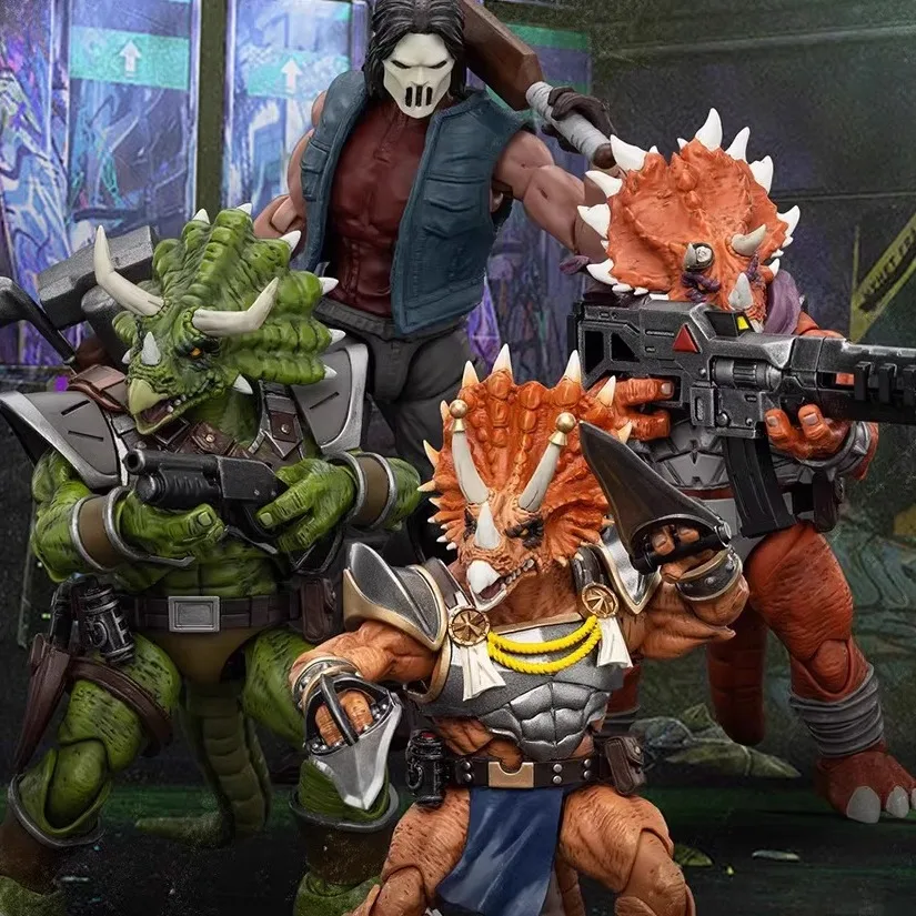 JOY TOY TMNT Casey Jones Triceraton Infantryman Adjutant Zork Captain Zorax Action Figures Original Doll Decoration Gift Collect
JOY TOY TMNT Casey Jones Triceraton Infantryman Adjutant Zork Captain Zorax Action Figures Original Doll Decoration Gift Collect