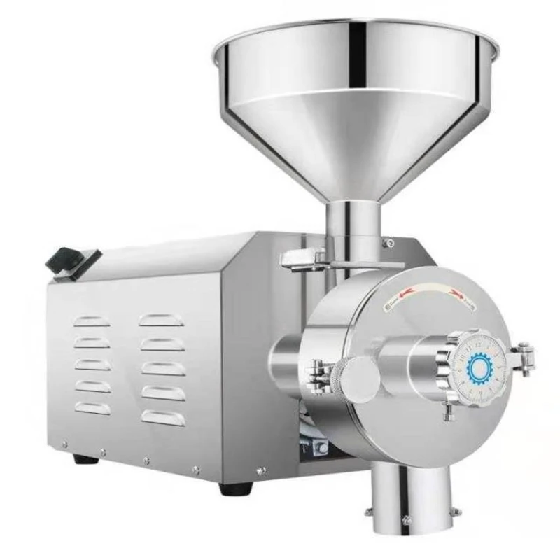 Large feed grinding, medicinal materials grinding, commercial grinder, stainless steel high-power grinder
Large feed grinding, medicinal materials grinding, commercial grinder, stainless steel high-power grinder