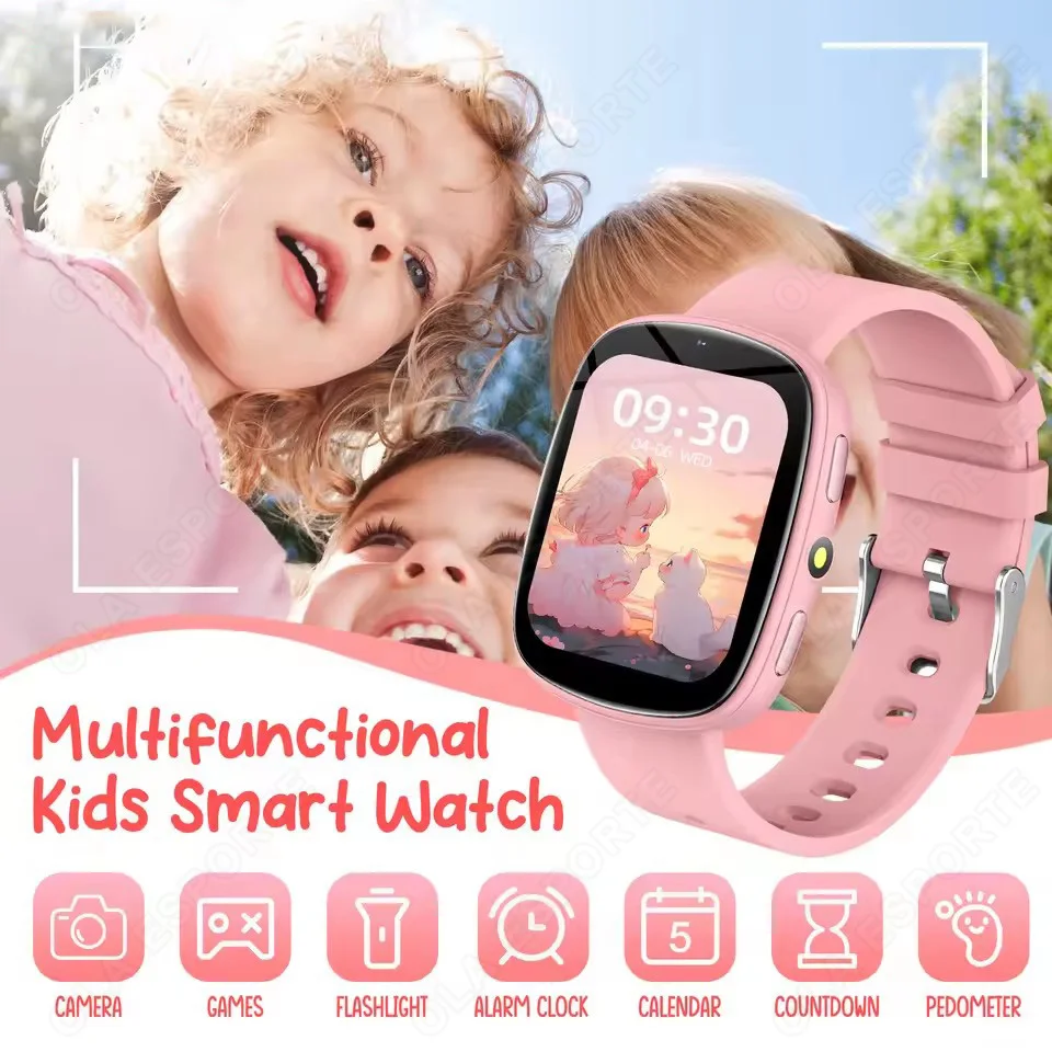 New Smart Watch Kids1.83 Inch Display 22 Games Sleep Monitor Camera Alarm Clock Children Kids Smartwatch Boys Girls Gifts HW12
New Smart Watch Kids1.83 Inch Display 22 Games Sleep Monitor Camera Alarm Clock Children Kids Smartwatch Boys Girls Gifts HW12