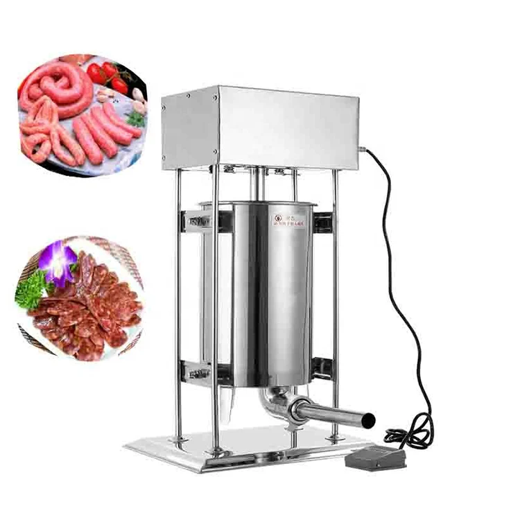 Electric sausage stuffer sausage maker 15l vertical meat sausage make
Electric sausage stuffer sausage maker 15l vertical meat sausage make