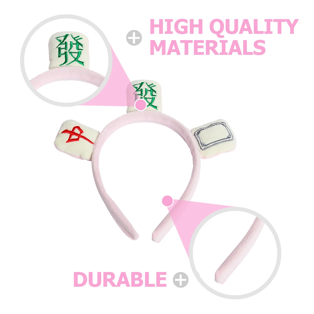 4pcs Mahjong Hair Hoops Makeup Headband Creative Costume Hairbands Party Photo Props Chinese Style Fabric Hair Accessories
4pcs Mahjong Hair Hoops Makeup Headband Creative Costume Hairbands Party Photo Props Chinese Style Fabric Hair Accessories