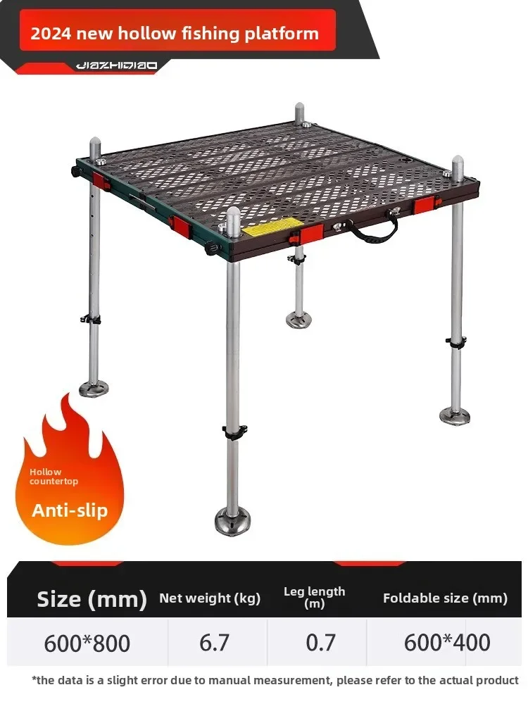 Folding Aluminum Fishing Platform – Portable Outdoor Fishing Table for Carp, Trout & Freshwater Fishing
Folding Aluminum Fishing Platform – Portable Outdoor Fishing Table for Carp, Trout & Freshwater Fishing