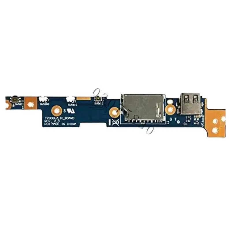 WYORESY Кнопка включения питания IO USB SD Card Board для ASUS Q302 Q302LA Q302U Q302UA TP300 TP300L TP300LA TP300LD Q302LA-BHI3T09 @
WYORESY Кнопка включения питания IO USB SD Card Board для ASUS Q302 Q302LA Q302U Q302UA TP300 TP300L TP300LA TP300LD Q302LA-BHI3T09 @