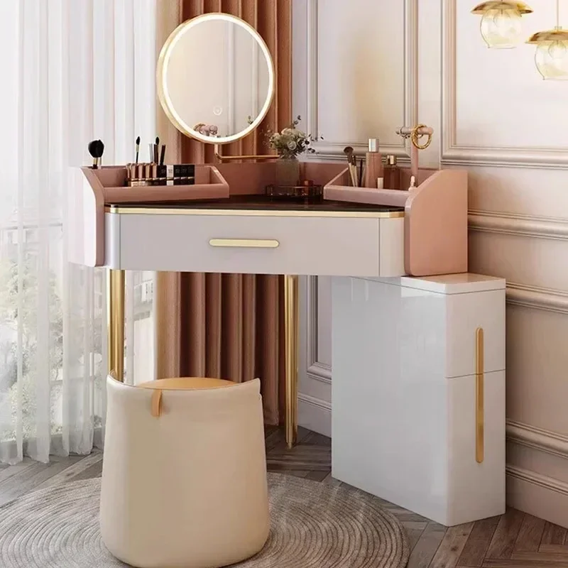 Simple Storage Vanity Table Modern Luxury Girl Makeup Vanity Table Bedroom Nordic Penteadeiras De Maquiagem Home Furniture
Simple Storage Vanity Table Modern Luxury Girl Makeup Vanity Table Bedroom Nordic Penteadeiras De Maquiagem Home Furniture