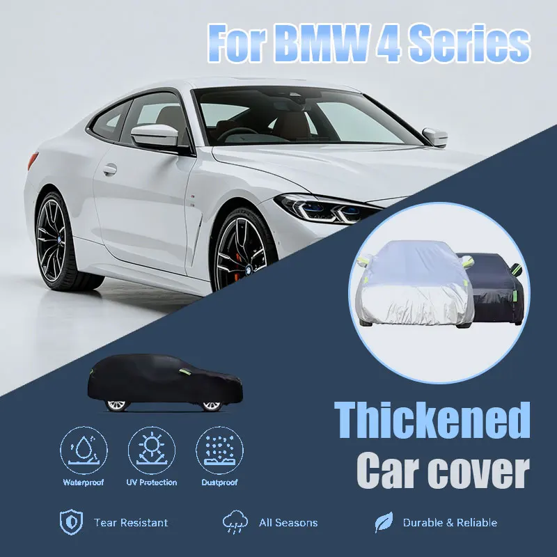 For BMW 4 Series Full Car Cover Reflective Strips Waterproof Snowproof Dustproof UV Protection Outdoor Auto Accessory
For BMW 4 Series Full Car Cover Reflective Strips Waterproof Snowproof Dustproof UV Protection Outdoor Auto Accessory