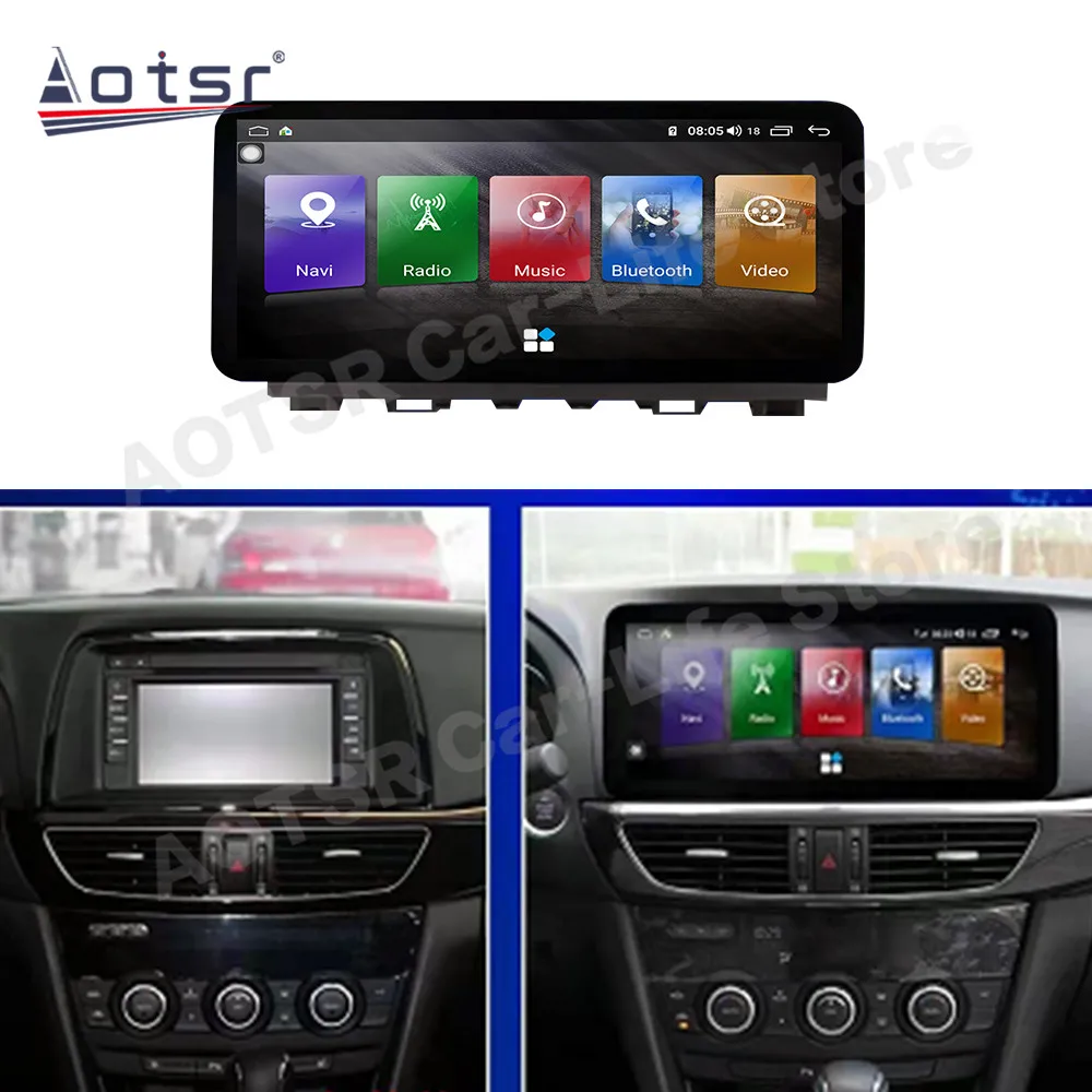 12.3 Inch Automotive Multimedia Android 14 Video Player For Mazda Atenza 2013 2014 2015 2016 GPS Car Radio Receiver Head Unit
12.3 Inch Automotive Multimedia Android 14 Video Player For Mazda Atenza 2013 2014 2015 2016 GPS Car Radio Receiver Head Unit
