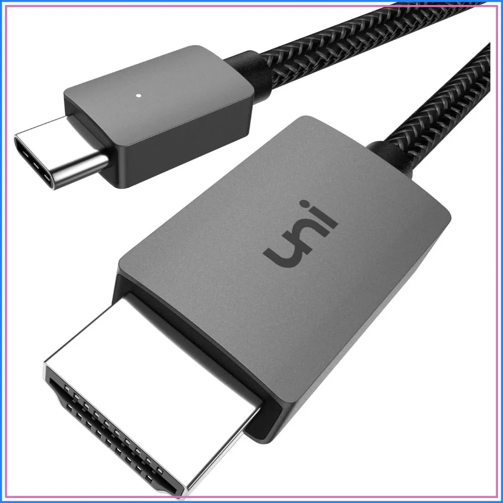 USB C to HDMI Cable 10FT 4K@30Hz, Uni-Directional for MacBook, Galaxy, Surface, XPS
USB C to HDMI Cable 10FT 4K@30Hz, Uni-Directional for MacBook, Galaxy, Surface, XPS