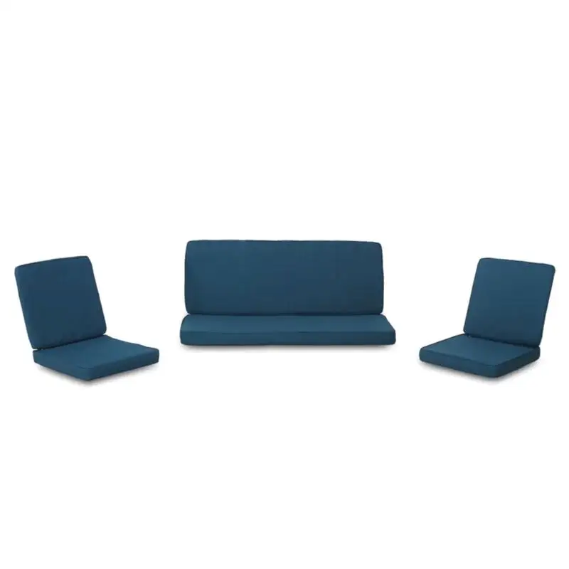 Carolina Club Chair & Loveseat Cushion Set, Dark Teal, 2 Sets 63513.00 Cushion Set & 1 Set 63308.00 Cushion Set - Comfortable
Carolina Club Chair & Loveseat Cushion Set, Dark Teal, 2 Sets 63513.00 Cushion Set & 1 Set 63308.00 Cushion Set - Comfortable
