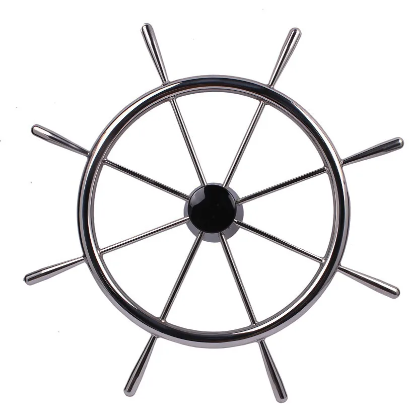 Stainless Steel Marine Steering Wheel With Cup Holder Special Accessories For Yacht And Fishing Boat
Stainless Steel Marine Steering Wheel With Cup Holder Special Accessories For Yacht And Fishing Boat