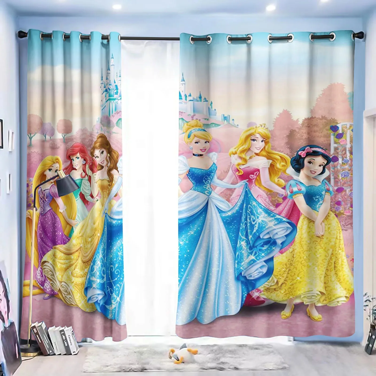 Cartoon Cinderella Snow White Curtains Children's Bedroom Decoration High Blackout Curtain 220x215cm, Gift for Girls
Cartoon Cinderella Snow White Curtains Children's Bedroom Decoration High Blackout Curtain 220x215cm, Gift for Girls