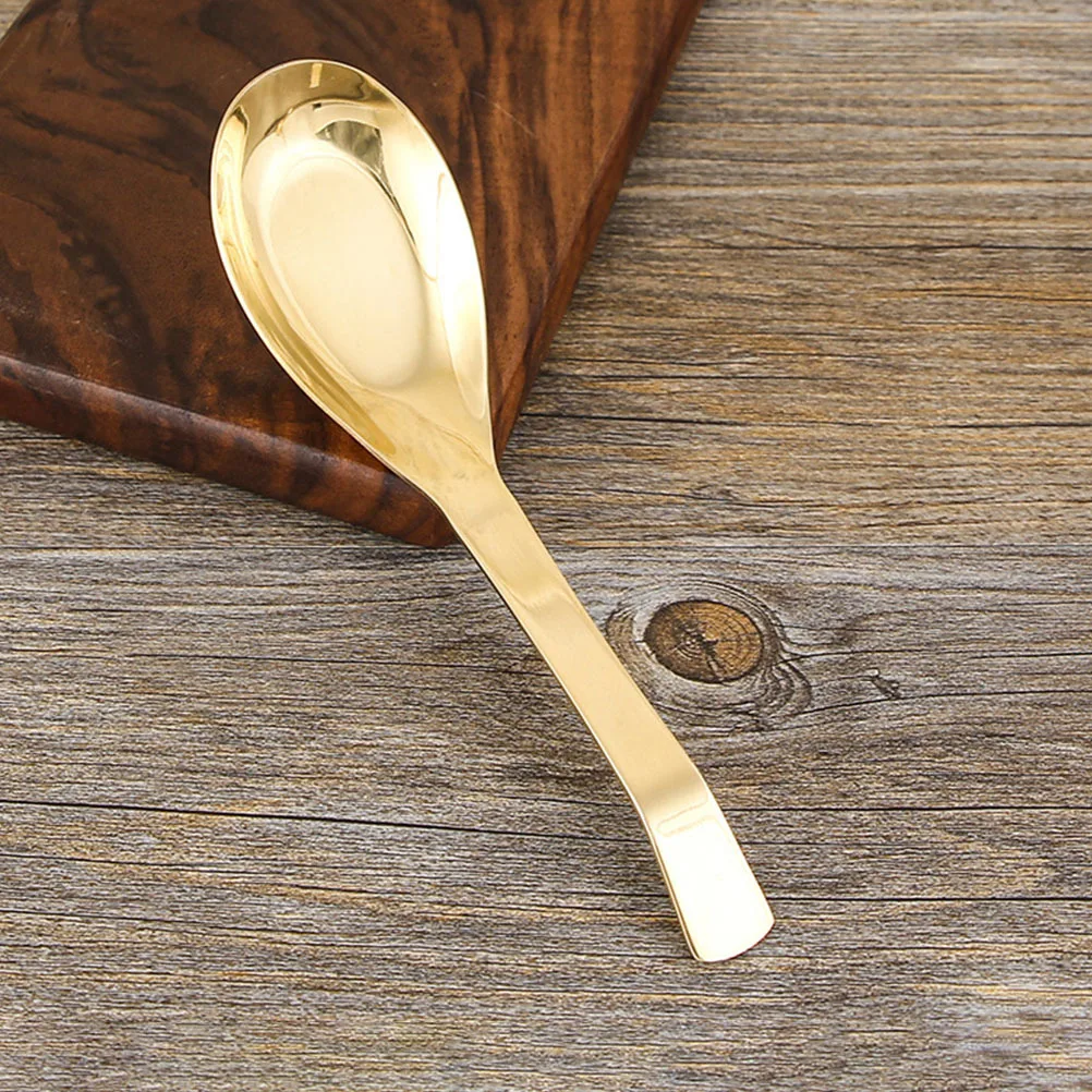 Deepen Brass Soup Ladle Thickened Long Handle Household Metal Cooking Spoon Non-Slip Grip Kitchen Serving Spoon
Deepen Brass Soup Ladle Thickened Long Handle Household Metal Cooking Spoon Non-Slip Grip Kitchen Serving Spoon