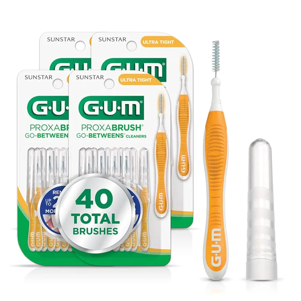 Ultra Tight Interdental Brushes - Soft Bristled Dental Picks for Plaque Removal - Suitable for Braces and Dental Devices, 10 Cou
Ultra Tight Interdental Brushes - Soft Bristled Dental Picks for Plaque Removal - Suitable for Braces and Dental Devices, 10 Cou