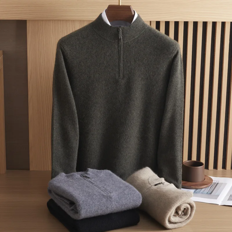Men Autumn Cashmere Shirt Sweater Business Wool Shirt
Men Autumn Cashmere Shirt Sweater Business Wool Shirt