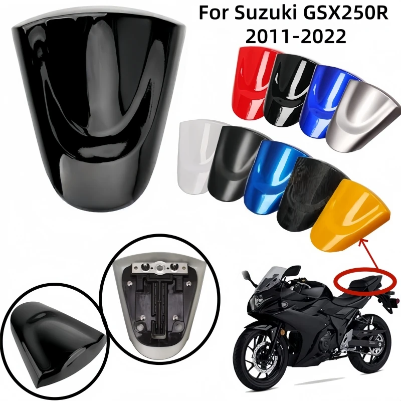 Motorcycle Pillion Passenger Rear Seat Fairing Tail Section Cover Hump Fairing For Suzuki GSX 250R 250 R GSX250R 2011-2022
Motorcycle Pillion Passenger Rear Seat Fairing Tail Section Cover Hump Fairing For Suzuki GSX 250R 250 R GSX250R 2011-2022
