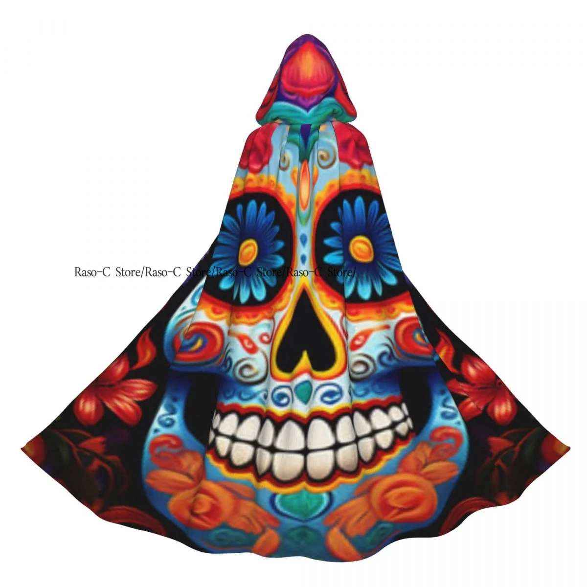 Плащ для взрослых, накидка с капюшоном, День мертвых, мексиканский череп, средневековый костюм, ведьма, Викка, вампир, эльф, Пурим, карнавальная вечеринка
Плащ для взрослых, накидка с капюшоном, День мертвых, мексиканский череп, средневековый костюм, ведьма, Викка, вампир, эльф, Пурим, карнавальная вечеринка