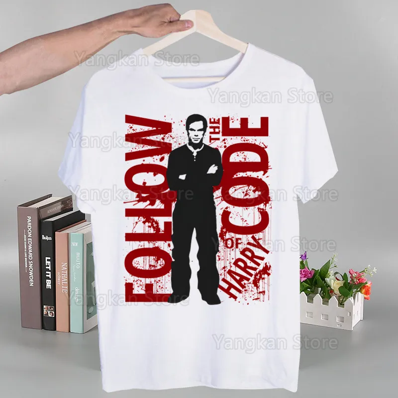 Dexter Morgan Men's tshirt Unisex Short Sleeve T shirt Cool Cartoon Casual T-shirt Male Streetwear Tops
Dexter Morgan Men's tshirt Unisex Short Sleeve T shirt Cool Cartoon Casual T-shirt Male Streetwear Tops