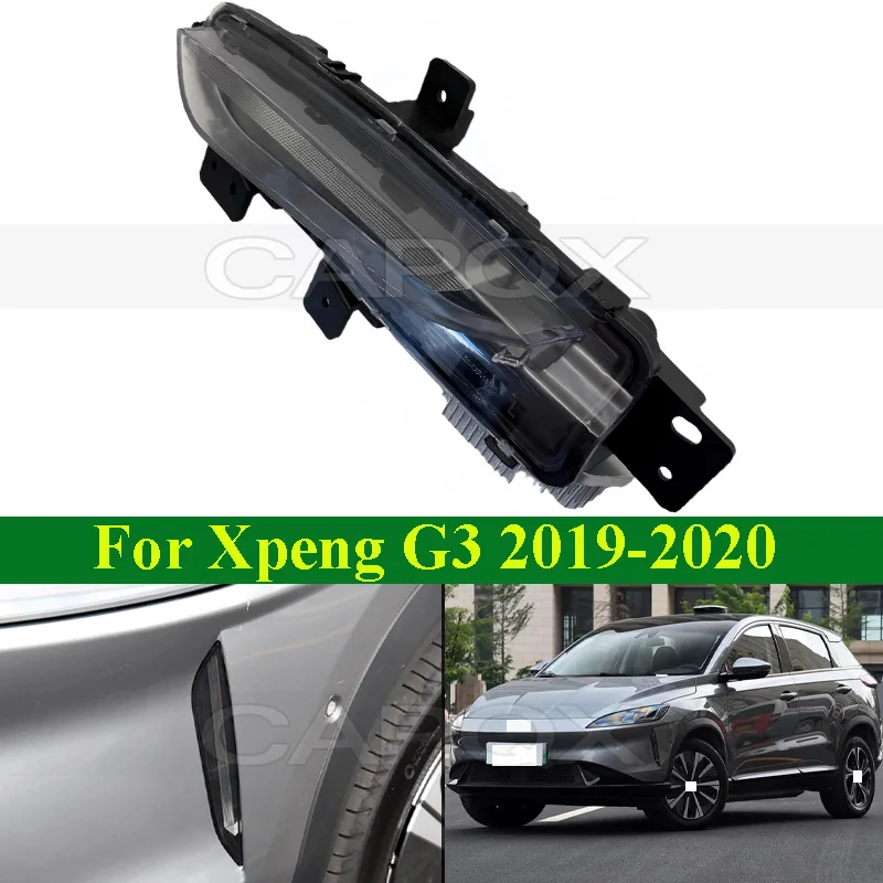 CAPQX LED Daytime Running Light DRL For Xpeng G3 2019-2020 Front Bumper Fog Light Fog Lamp Daytime Light
CAPQX LED Daytime Running Light DRL For Xpeng G3 2019-2020 Front Bumper Fog Light Fog Lamp Daytime Light