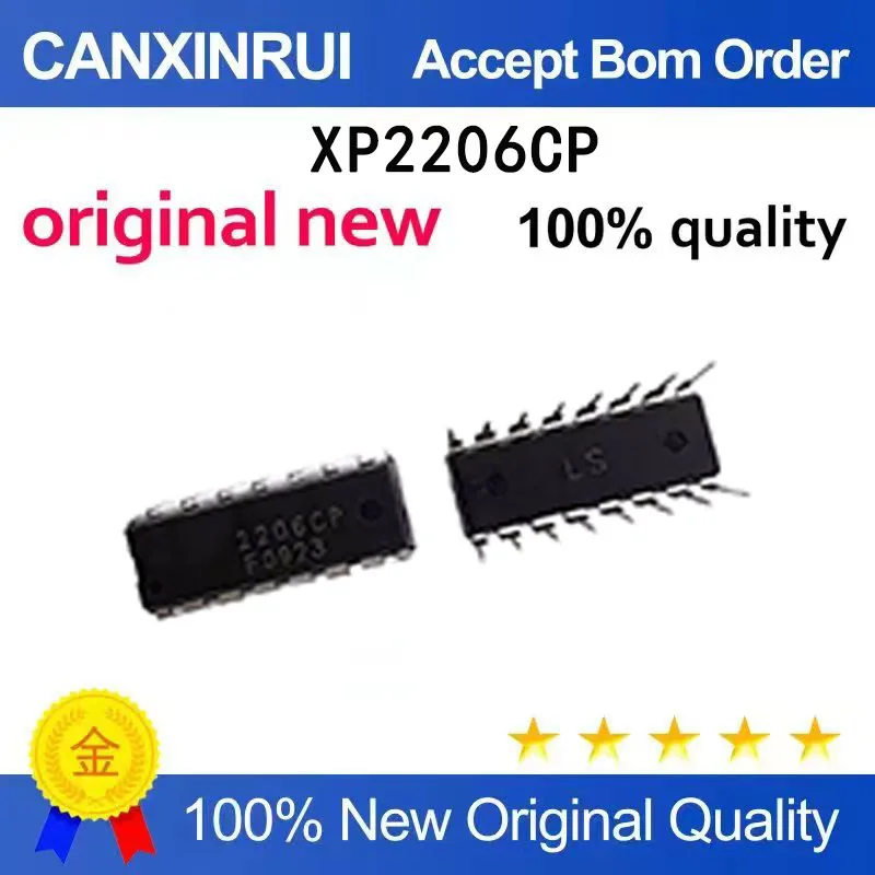 (5-100 pieces)Brand new original XP2206CP XP2206 DIP-16 packaged chip IC in stock
(5-100 pieces)Brand new original XP2206CP XP2206 DIP-16 packaged chip IC in stock