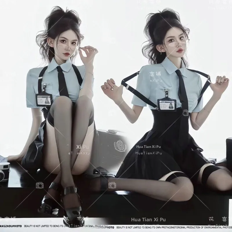 New Style Korean Journalistic School Uniform Theme Photography Clothing Studio Art Photo Shoot JK Uniform Pure Desire Style
New Style Korean Journalistic School Uniform Theme Photography Clothing Studio Art Photo Shoot JK Uniform Pure Desire Style
