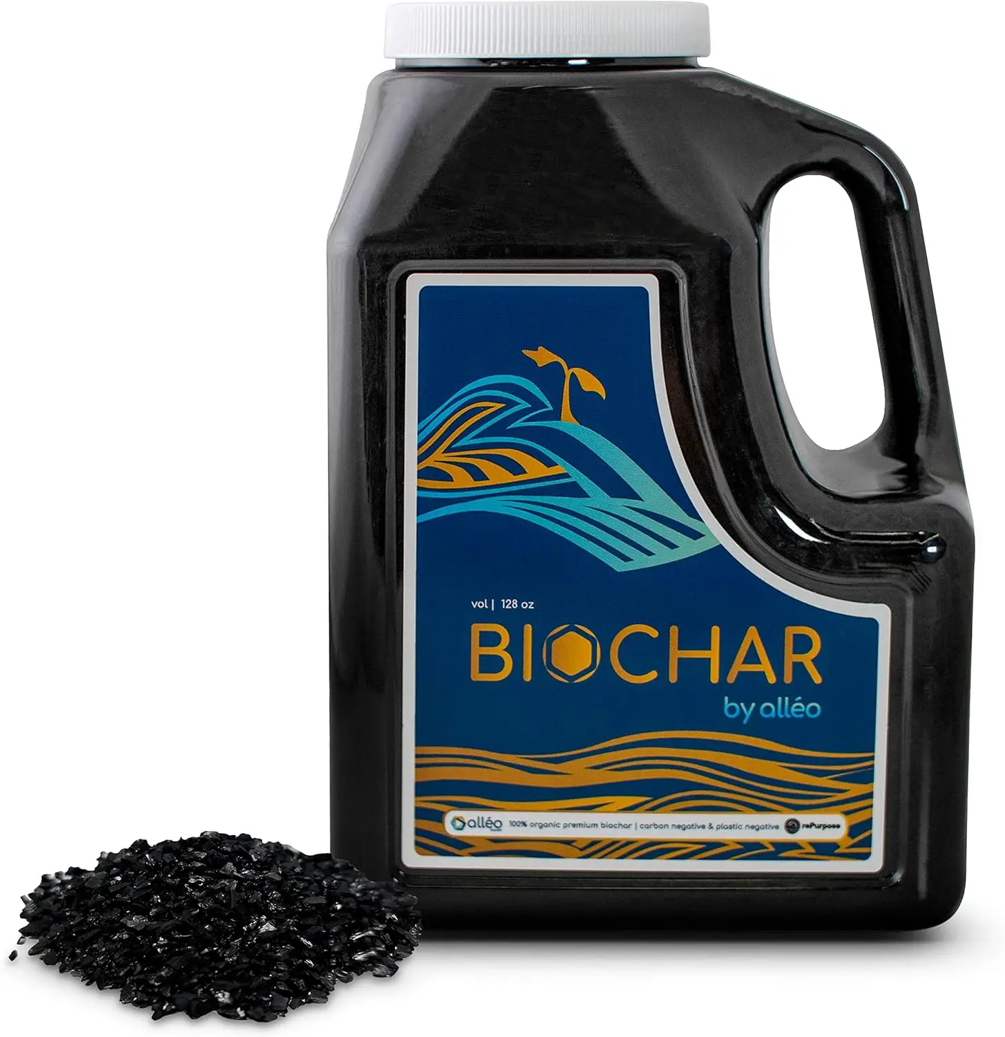 Biochar Charcoal Soil Amendment - 128oz Horticultural Charcoal for Plants - All Natural Enhancer for Garden and Potting Soil
Biochar Charcoal Soil Amendment - 128oz Horticultural Charcoal for Plants - All Natural Enhancer for Garden and Potting Soil