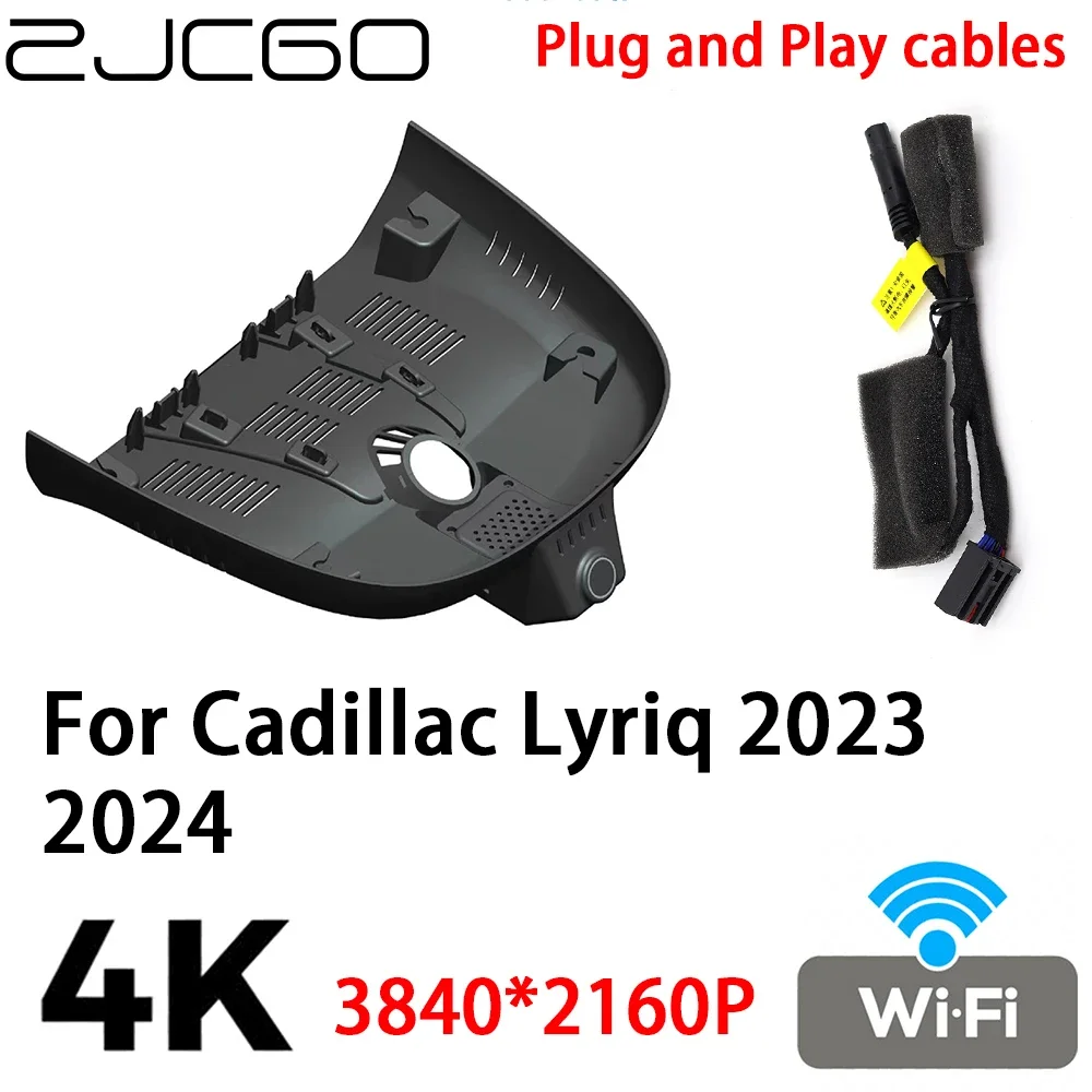 ZJCGO 4K 2160P Car DVR Dash Cam Camera Video Recorder Plug and Play for Cadillac Lyriq 2023 2024
ZJCGO 4K 2160P Car DVR Dash Cam Camera Video Recorder Plug and Play for Cadillac Lyriq 2023 2024