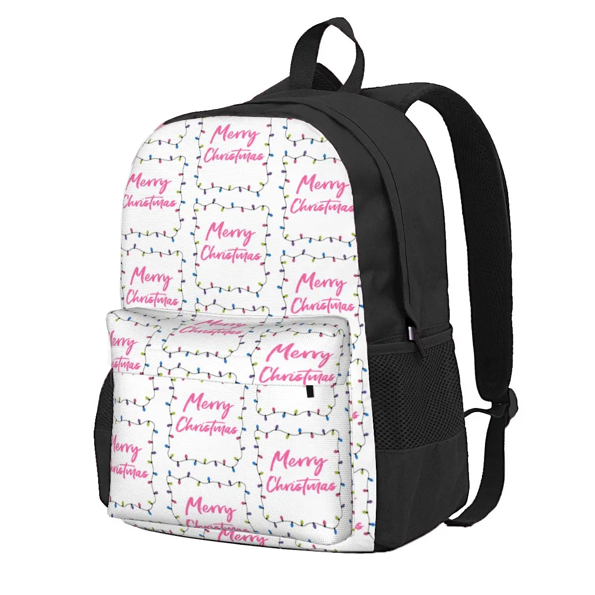 Merry Christmas Backpack Lights Art Pretty Backpacks Youth Outdoor Print High School Bags Designer Rucksack
Merry Christmas Backpack Lights Art Pretty Backpacks Youth Outdoor Print High School Bags Designer Rucksack