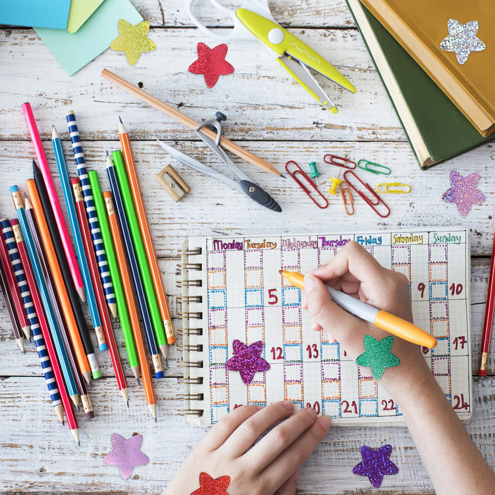 4 Rolls Star Stickers Kids Reward Adhesive Self Stickers for Teacher Motivation Classroom Crafts Gift Decoration
4 Rolls Star Stickers Kids Reward Adhesive Self Stickers for Teacher Motivation Classroom Crafts Gift Decoration