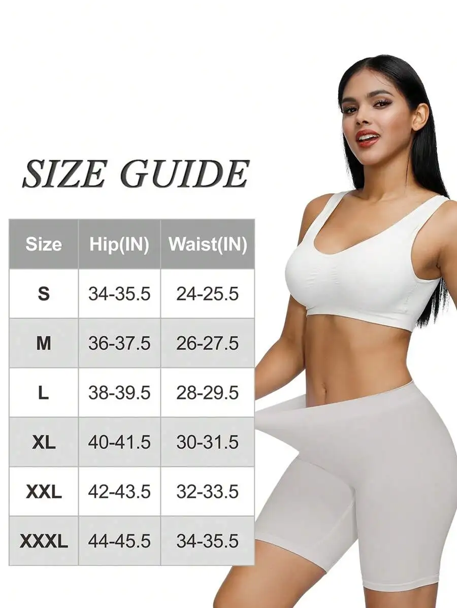 3pcs Women Seamless Smooth Lining Shorts For Dresses
3pcs Women Seamless Smooth Lining Shorts For Dresses