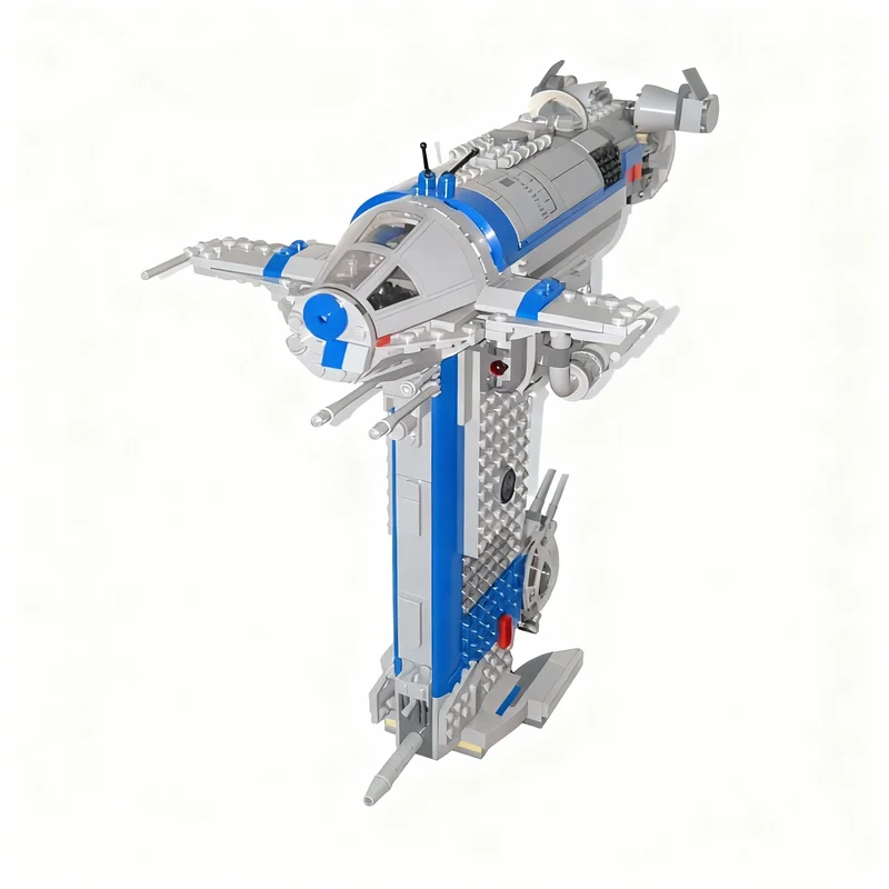775PCS MOC Space Battle Resistance Bomber Wings Swov Mod Model Technology DIY Creative Assembly BricksDisplay Birthday Gift Set
775PCS MOC Space Battle Resistance Bomber Wings Swov Mod Model Technology DIY Creative Assembly BricksDisplay Birthday Gift Set