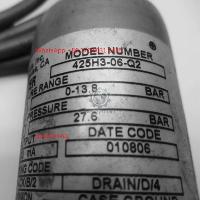 Brand New Original 425H3-06-Q2 BT3-H4-13BG-P9-C01 BPS33GVM0400B Pressure Switch with 1-Year Warranty
Brand New Original 425H3-06-Q2 BT3-H4-13BG-P9-C01 BPS33GVM0400B Pressure Switch with 1-Year Warranty