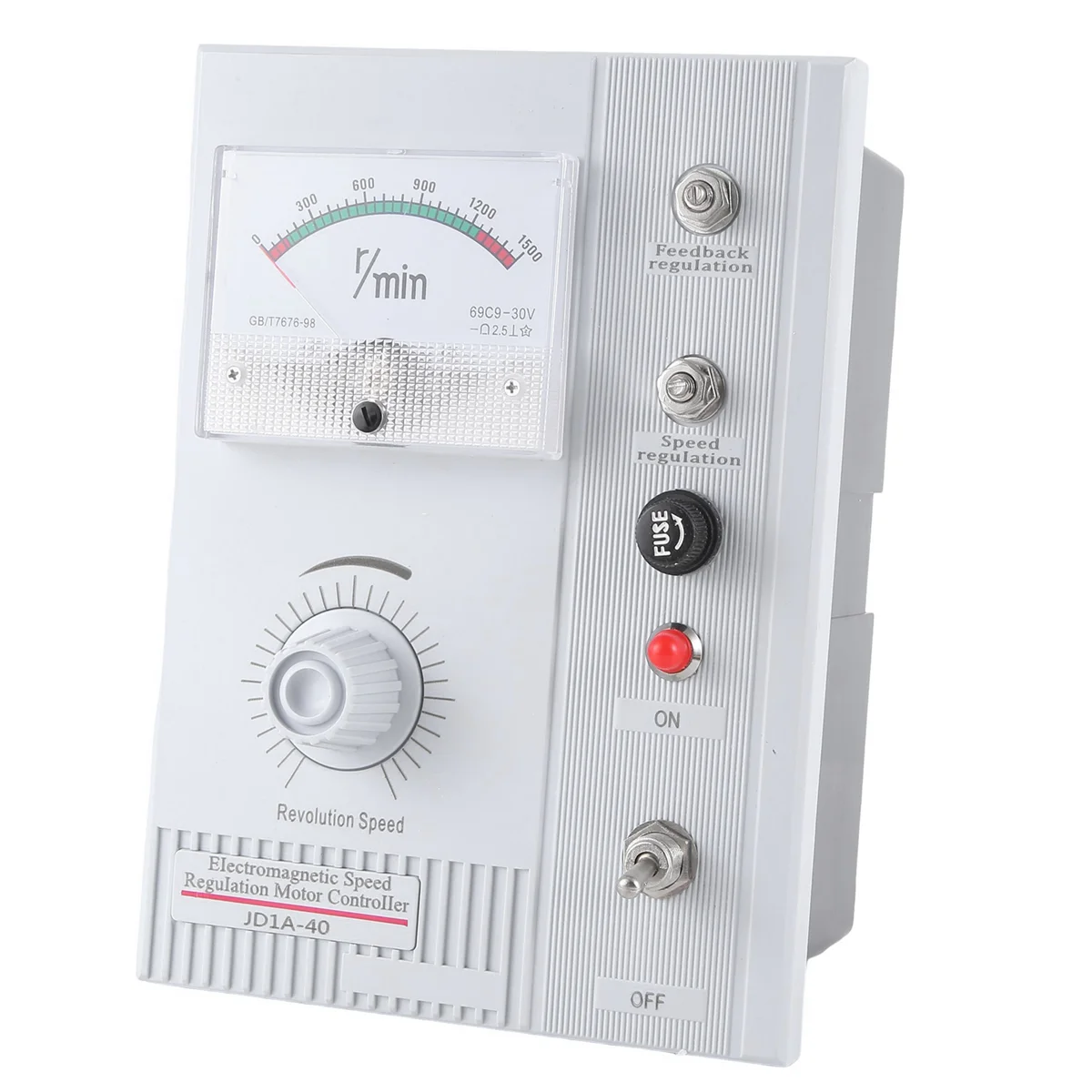 Новый регулятор скорости двигателя переменного тока Jd1A-40 15-40 кВт постоянного тока 90 В 5 А, точечный регулятор скорости двигателя 132-1320 об/мин, контроллер IP55, пылезащитный
Новый регулятор скорости двигателя переменного тока Jd1A-40 15-40 кВт постоянного тока 90 В 5 А, точечный регулятор скорости двигателя 132-1320 об/мин, контроллер IP55, пылезащитный