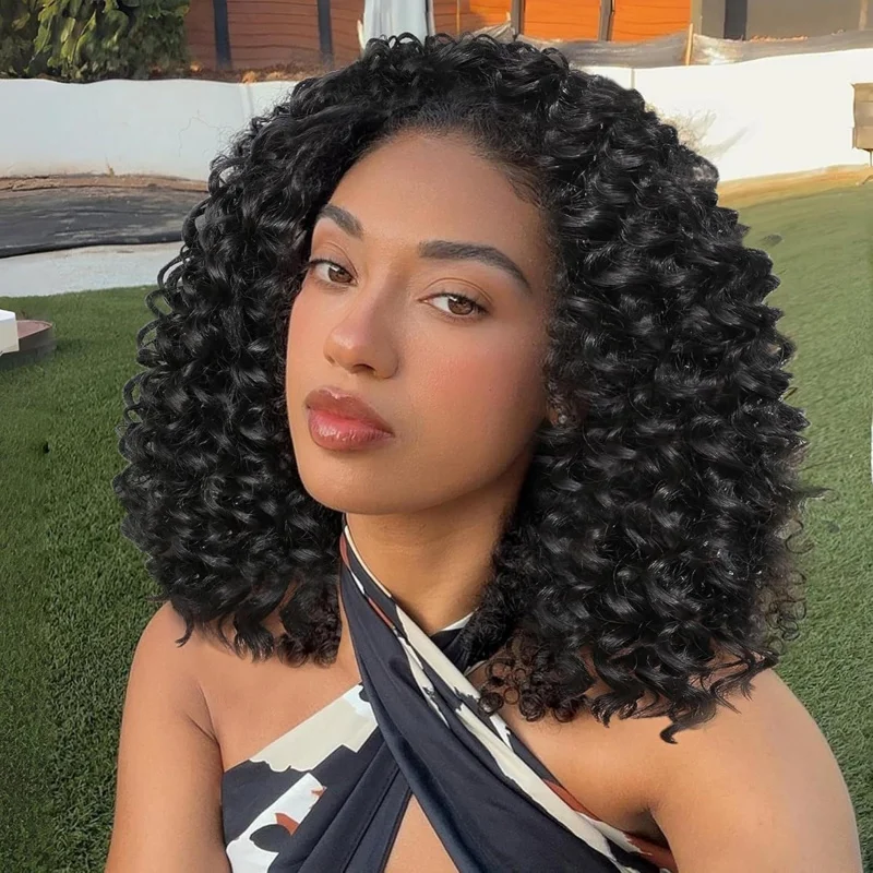 Drawstring 14inch Water Wave Women's Gradient Brown Mixed with Golden Highlights Short Glue-Free Wig
Drawstring 14inch Water Wave Women's Gradient Brown Mixed with Golden Highlights Short Glue-Free Wig