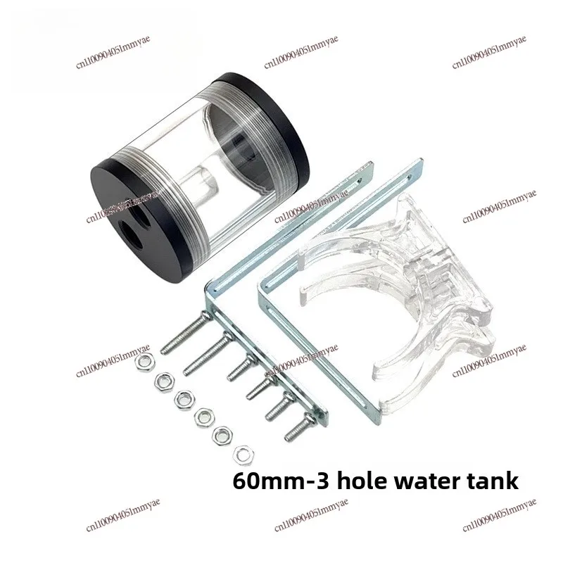 Computer water-cooled water tank 50MM diameter, various lengths, acrylic transparent cylindrical water tank 3 holes 4 holes
Computer water-cooled water tank 50MM diameter, various lengths, acrylic transparent cylindrical water tank 3 holes 4 holes
