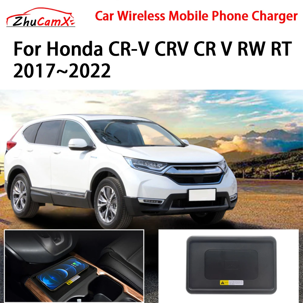 Car Wireless Mobile Phone Charger Center Console Storage QI 18W iPhone fast charge for Honda CR-V CRV CR V RW RT 2017–2022
Car Wireless Mobile Phone Charger Center Console Storage QI 18W iPhone fast charge for Honda CR-V CRV CR V RW RT 2017–2022