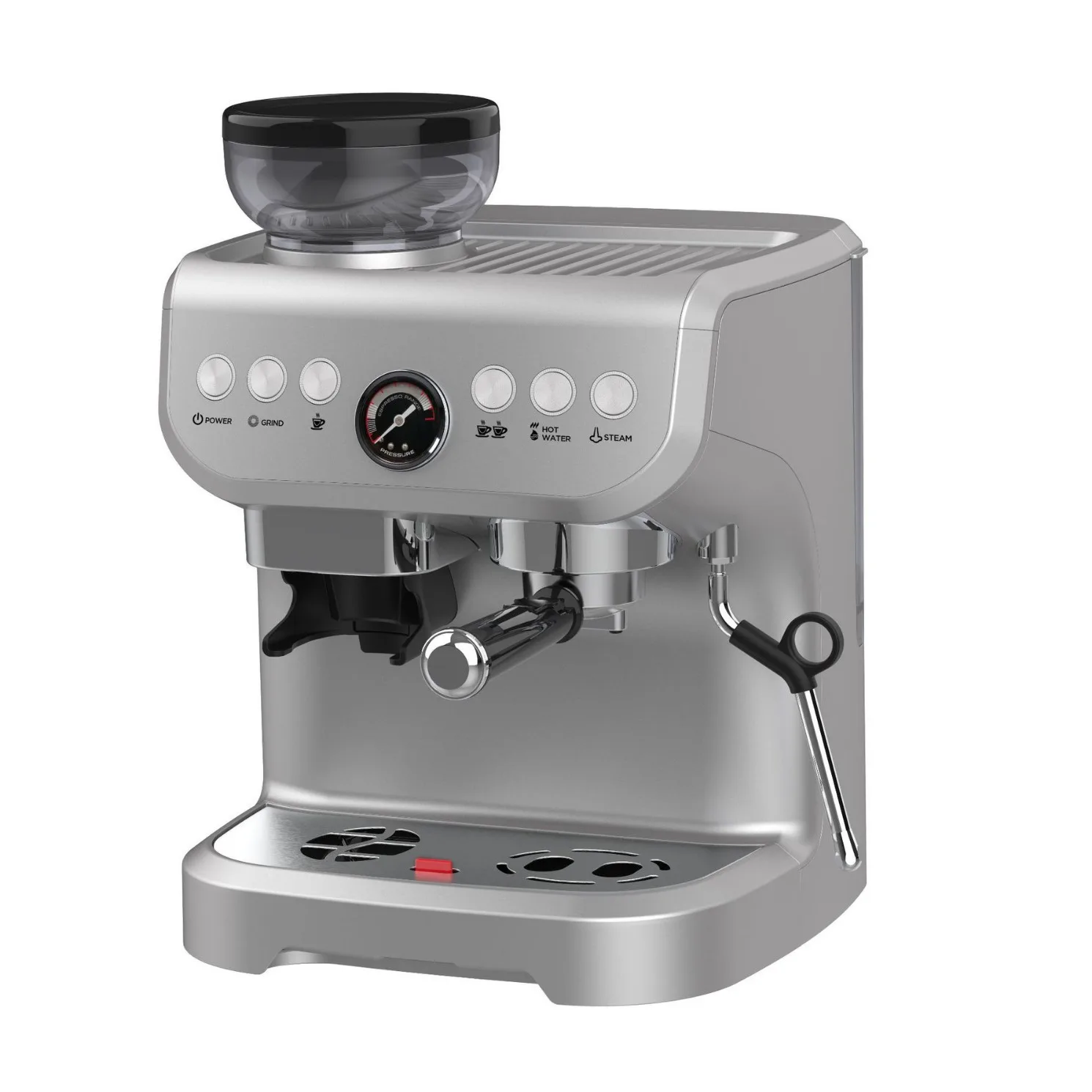 Semi-Automatic Home Commercial Bean Grinder espresso machine Fresh ground coffee bean powder dual purpose coffee machine
Semi-Automatic Home Commercial Bean Grinder espresso machine Fresh ground coffee bean powder dual purpose coffee machine