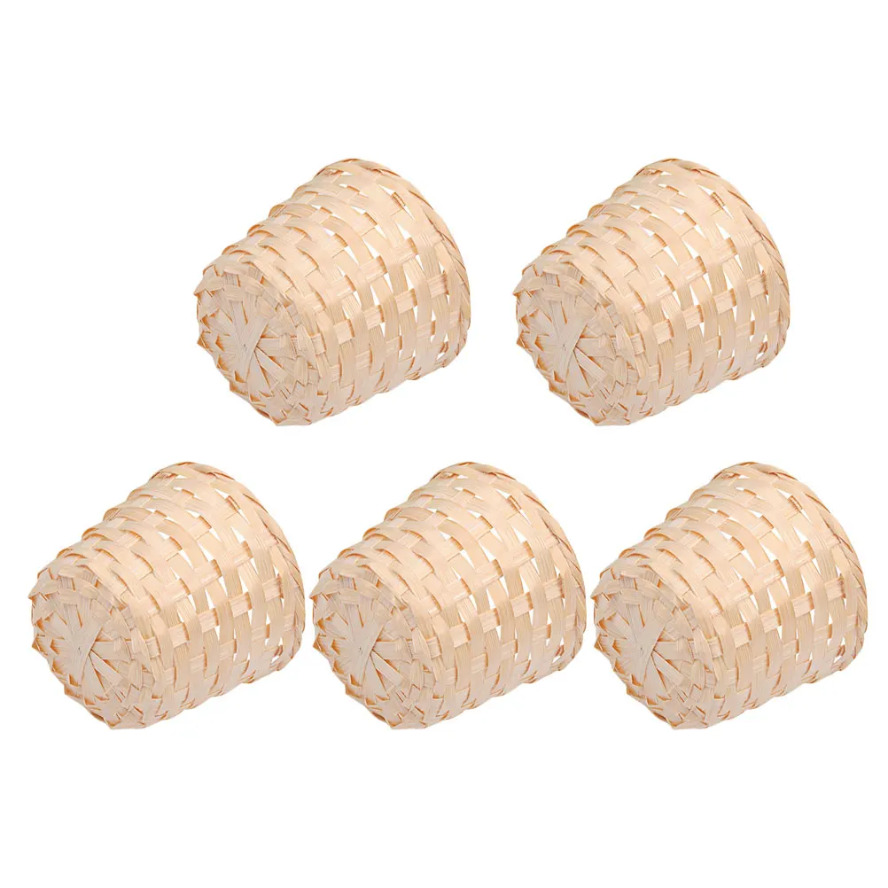 5pcs Woven Bamboo Wood Baskets Storage Bedroom Desktop Sundries ganizer Home Supply Elegant Terrace Garden Balcony
5pcs Woven Bamboo Wood Baskets Storage Bedroom Desktop Sundries ganizer Home Supply Elegant Terrace Garden Balcony