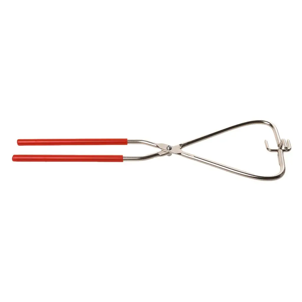 Pottery Tool Dripping Tongs with Red Rubber Handles Ceramic Kiln Accessories for Porcelain Craft
Pottery Tool Dripping Tongs with Red Rubber Handles Ceramic Kiln Accessories for Porcelain Craft