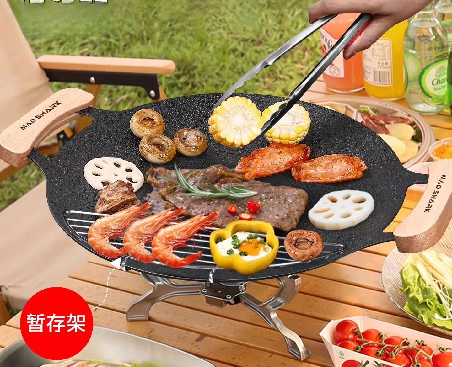 CLLminimalist Maifanshi Pan Outdoor Household Non-stick Induction Cooker Cassette Stove BBQ Pan Fried Steak Iron Plate
CLLminimalist Maifanshi Pan Outdoor Household Non-stick Induction Cooker Cassette Stove BBQ Pan Fried Steak Iron Plate