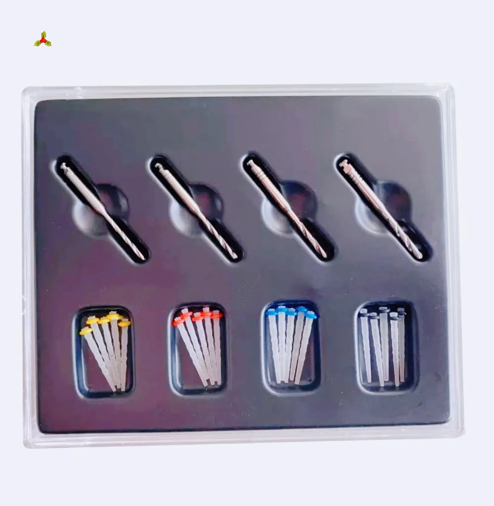 3A Threaded Quartz Fiber Post Kit with Drills, High Translucent Root Canal Posts
3A Threaded Quartz Fiber Post Kit with Drills, High Translucent Root Canal Posts