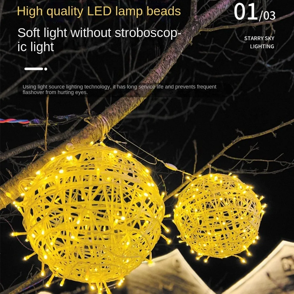 Высококачественная светодиодная гирлянда-шар из ротанга 20 см, разноцветная, для сада
Высококачественная светодиодная гирлянда-шар из ротанга 20 см, разноцветная, для сада