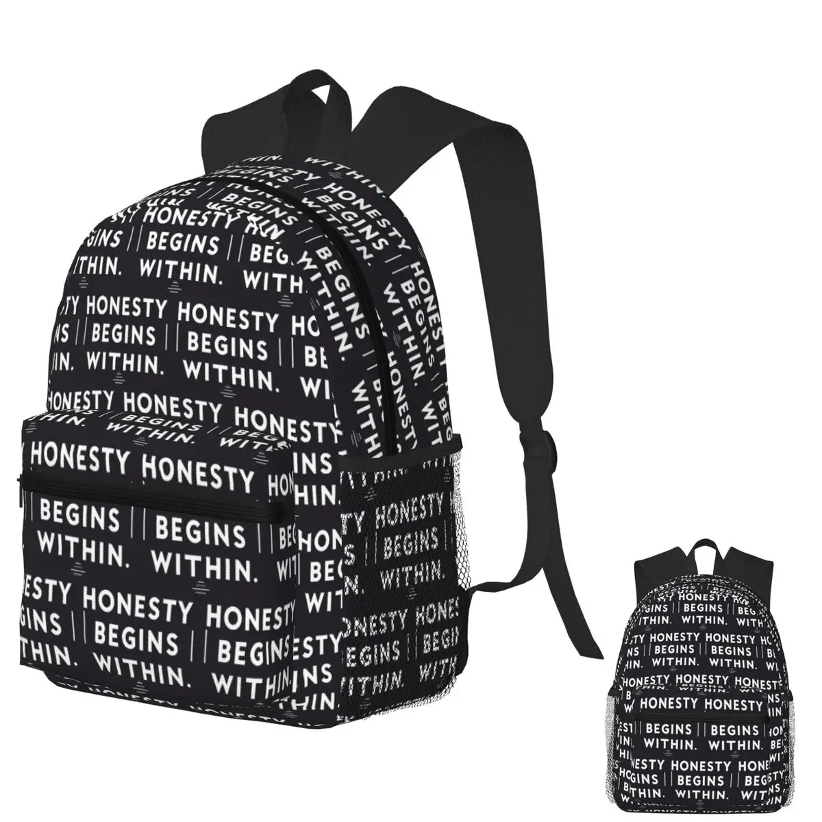 Honesty Begins Within Minimalist Inspirational Quote Design Backpack School Bag Hiking Travel Daypack Bookbag Shoulder Bags
Honesty Begins Within Minimalist Inspirational Quote Design Backpack School Bag Hiking Travel Daypack Bookbag Shoulder Bags