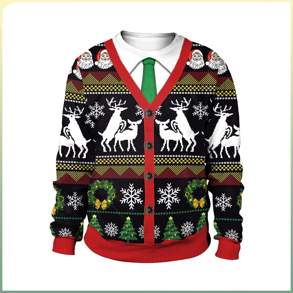 2024 Fashion Christmas theme Men and Women's New Pure Sweet Sweatshirts Printing Plusal Sweatshin trendy letters Loose lette
2024 Fashion Christmas theme Men and Women's New Pure Sweet Sweatshirts Printing Plusal Sweatshin trendy letters Loose lette