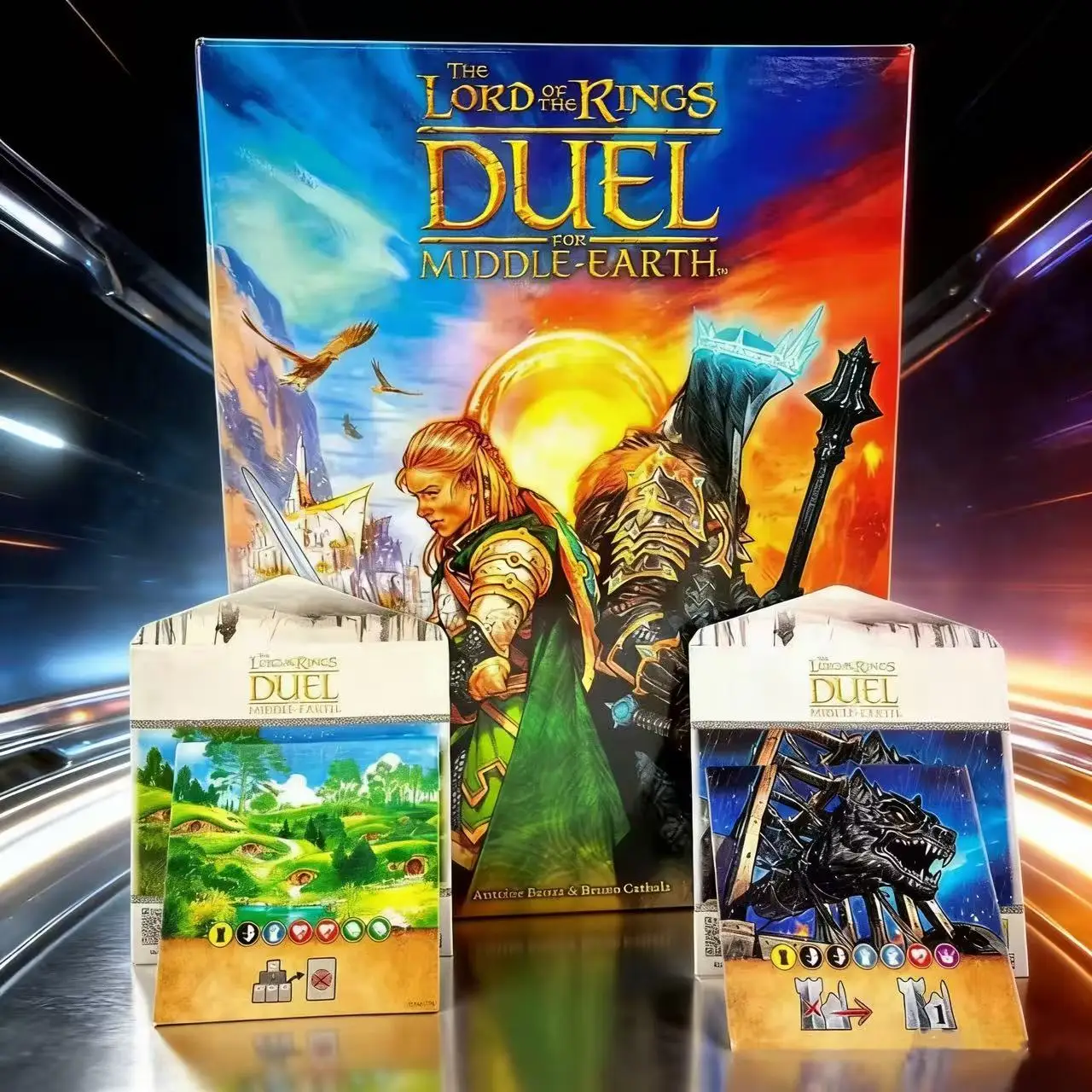 Board Game The Lord of the Rings Duel for Middle-Earth Ages 10+ | 2 Players | 30 Minutes Playing Time
Board Game The Lord of the Rings Duel for Middle-Earth Ages 10+ | 2 Players | 30 Minutes Playing Time