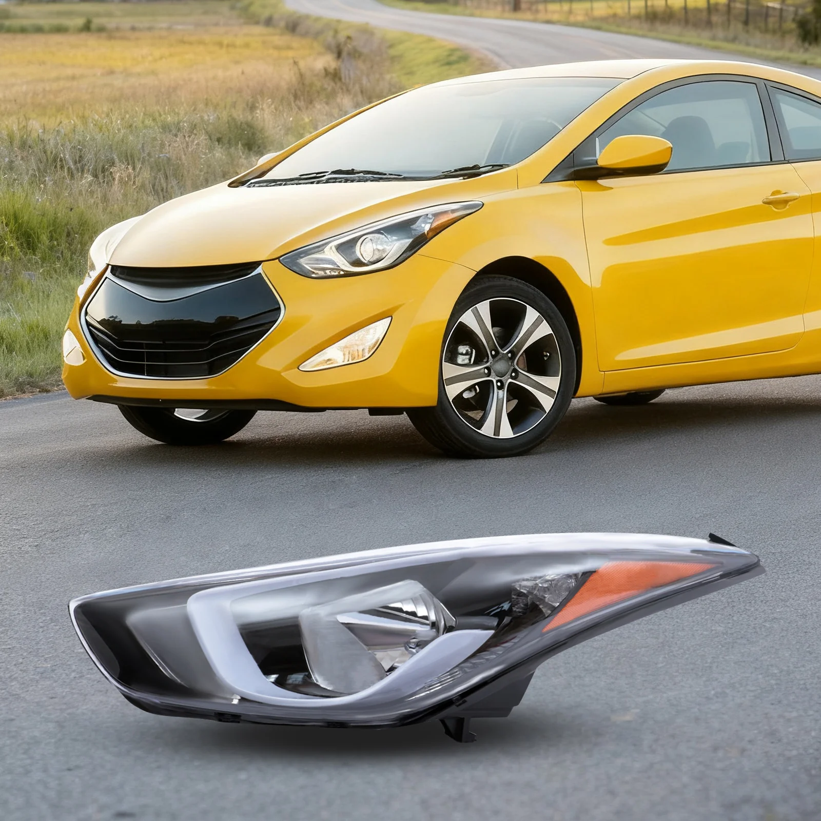 Headlight For Toyota Venza LED Headlight Assembly Halogen Driver Side For Hyundai Elantra 2014 2015 2016 GL GLS L Limited SE Sport Value Edition Durable PC ABS PP Impact Resistant Corrosion Proof Clear Beam
Headlight For Toyota Venza LED Headlight Assembly Halogen Driver Side For Hyundai Elantra 2014 2015 2016 GL GLS L Limited SE Sport Value Edition Durable PC ABS PP Impact Resistant Corrosion Proof Clear Beam
